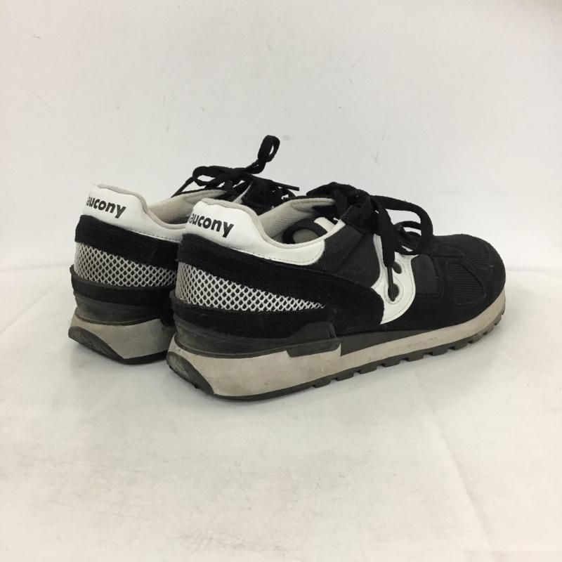 サッカニー Saucony スニーカー スニーカー 2108-518 SHADOW ORIGINAL UK9.5 US：10.5 ロゴ、文字 黒 / ブラック / black X 白 / ホワイト / white メンズ USED 古着 中古 10160050