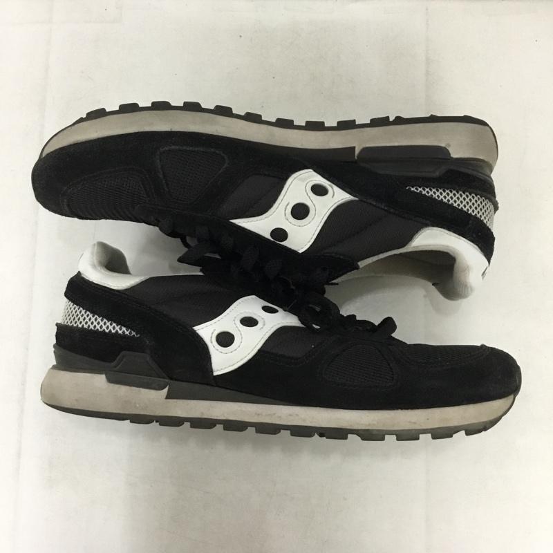 サッカニー Saucony スニーカー スニーカー 2108-518 SHADOW ORIGINAL UK9.5 US：10.5 ロゴ、文字 黒 / ブラック / black X 白 / ホワイト / white メンズ USED 古着 中古 10160050