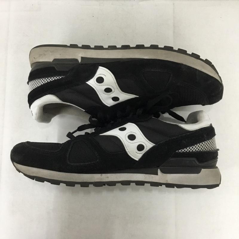 サッカニー Saucony スニーカー スニーカー 2108-518 SHADOW ORIGINAL UK9.5 US：10.5 ロゴ、文字 黒 / ブラック / black X 白 / ホワイト / white メンズ USED 古着 中古 10160050