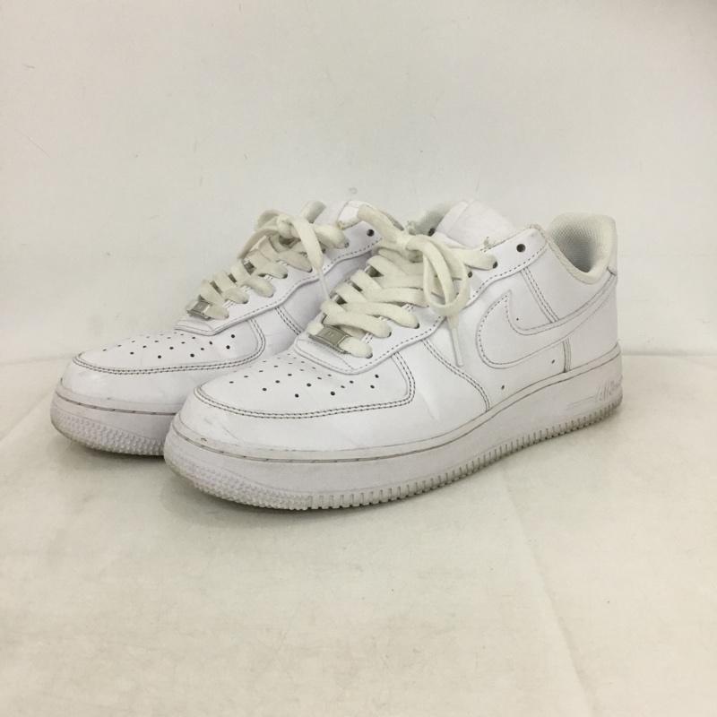 ナイキ NIKE スニーカー スニーカー CW2288-111 AIR FORCE 1 07 28cm 28.0cm ロゴ、文字 白 / ホワイト / white メンズ USED 古着 中古 10160051