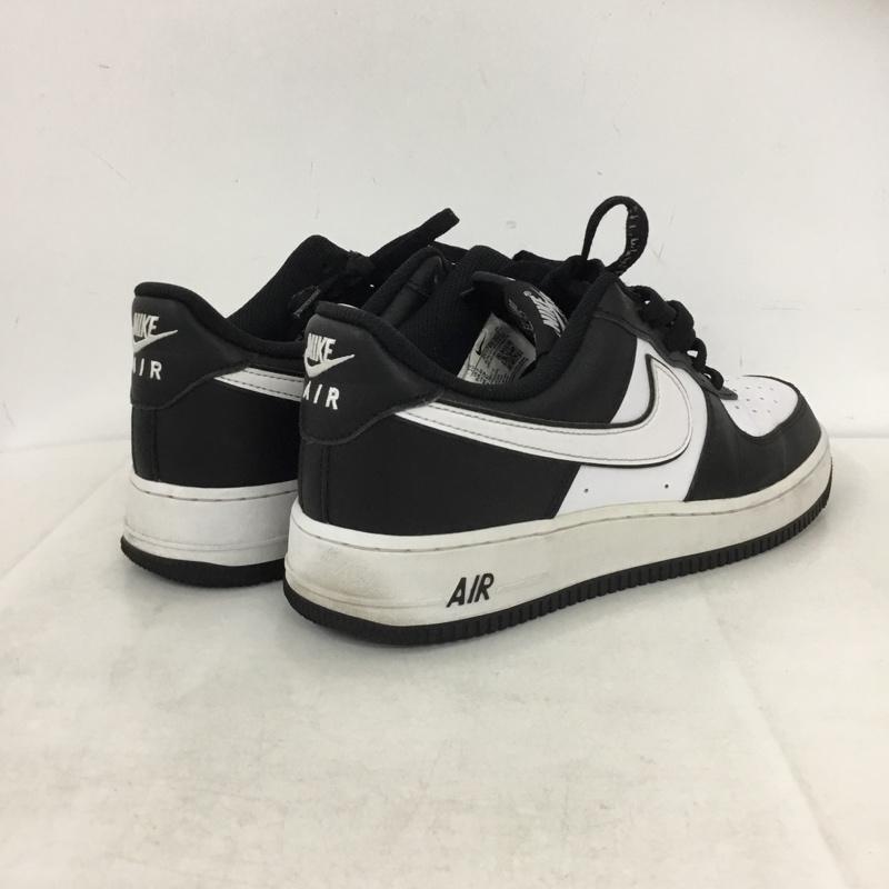 ナイキ NIKE スニーカー スニーカー DV0788-001 AIR FORCE 1 07 28cm 28.0cm ロゴ、文字 黒 / ブラック / black X 白 / ホワイト / white メンズ USED 古着 中古 10160052