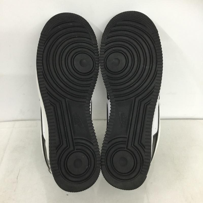 ナイキ NIKE スニーカー スニーカー DV0788-001 AIR FORCE 1 07 28cm 28.0cm ロゴ、文字 黒 / ブラック / black X 白 / ホワイト / white メンズ USED 古着 中古 10160052