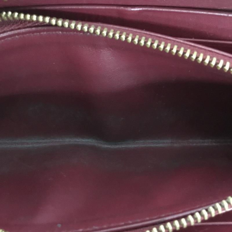 ロエベ LOEWE 財布 長財布 アナグラム ラウンドファスナー 箱有 ワンポイント 黒 / ブラック / black メンズ USED 古着 中古 10160057