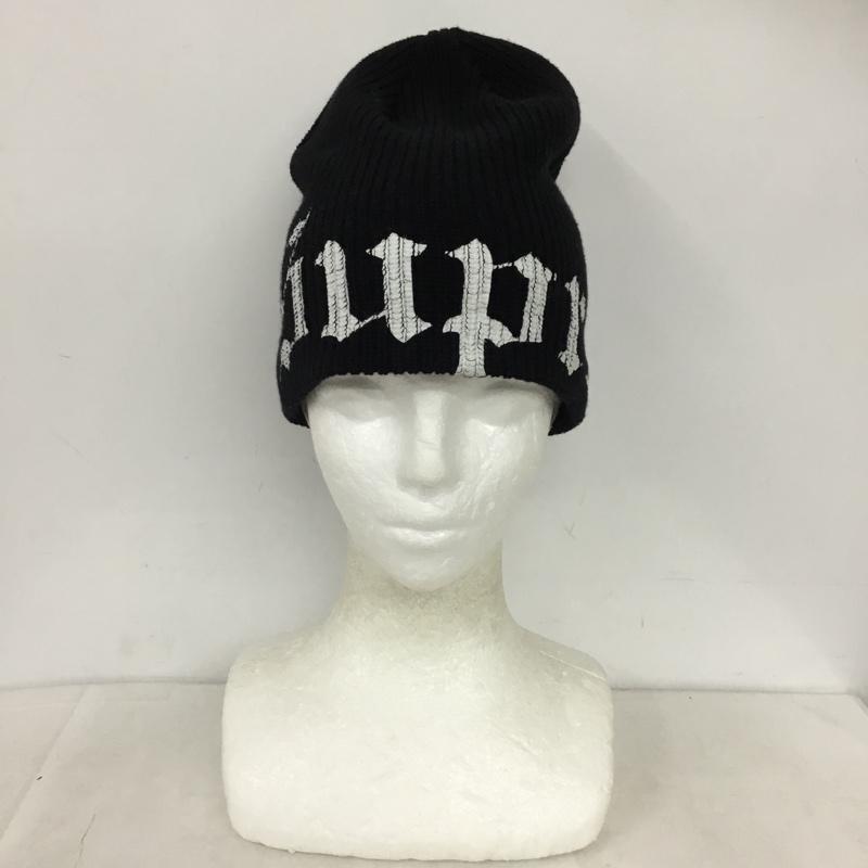 シュプリーム Supreme 帽子 ニット帽 25SS Old English Printed Beanie ロゴ、文字 黒 / ブラック / black メンズ USED 古着 中古 10160059