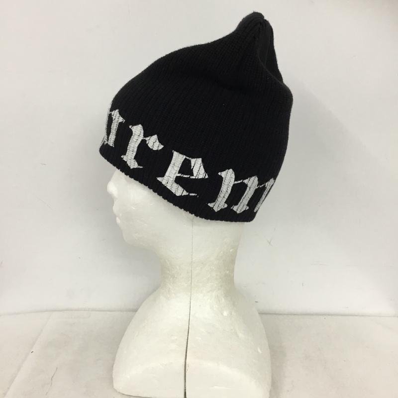 シュプリーム Supreme 帽子 ニット帽 25SS Old English Printed Beanie ロゴ、文字 黒 / ブラック / black メンズ USED 古着 中古 10160059