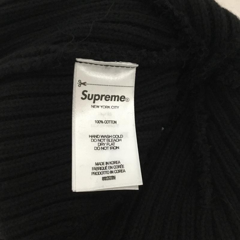 シュプリーム Supreme 帽子 ニット帽 Small Box Logo ロゴ、文字 黒 / ブラック / black メンズ USED 古着 中古 10160060