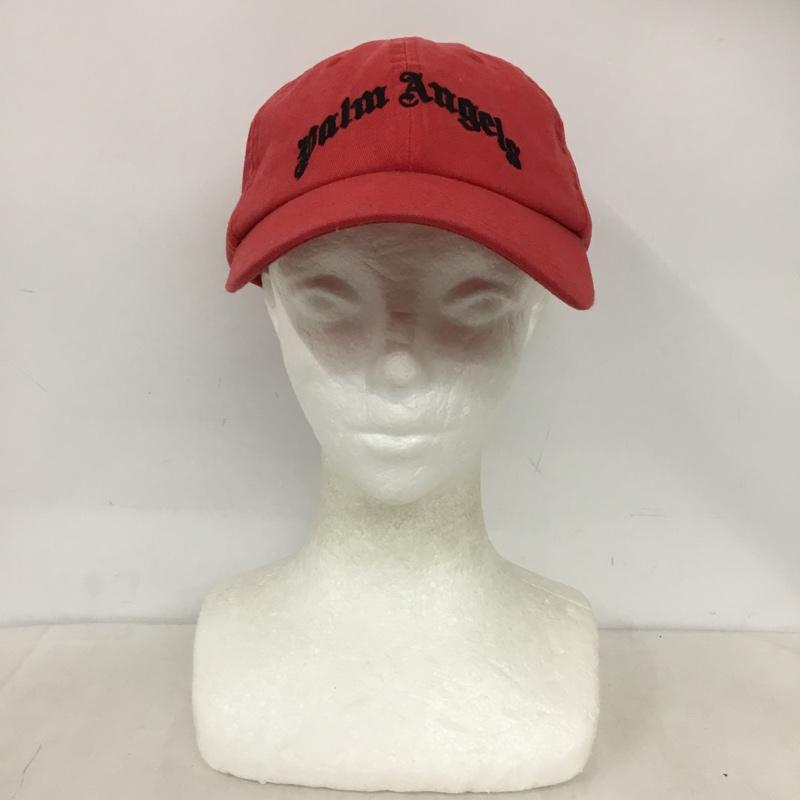 パーム・エンジェルス Palm Angels 帽子 キャップ PMLB009E19224012 ロゴ、文字 赤 / レッド / red メンズ USED 古着 中古 10160061