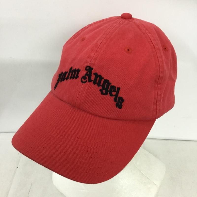 パーム・エンジェルス Palm Angels 帽子 キャップ PMLB009E19224012 ロゴ、文字 赤 / レッド / red メンズ USED 古着 中古 10160061