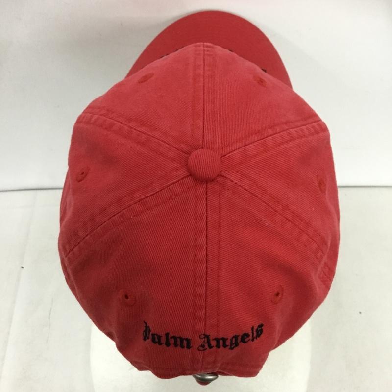 パーム・エンジェルス Palm Angels 帽子 キャップ PMLB009E19224012 ロゴ、文字 赤 / レッド / red メンズ USED 古着 中古 10160061