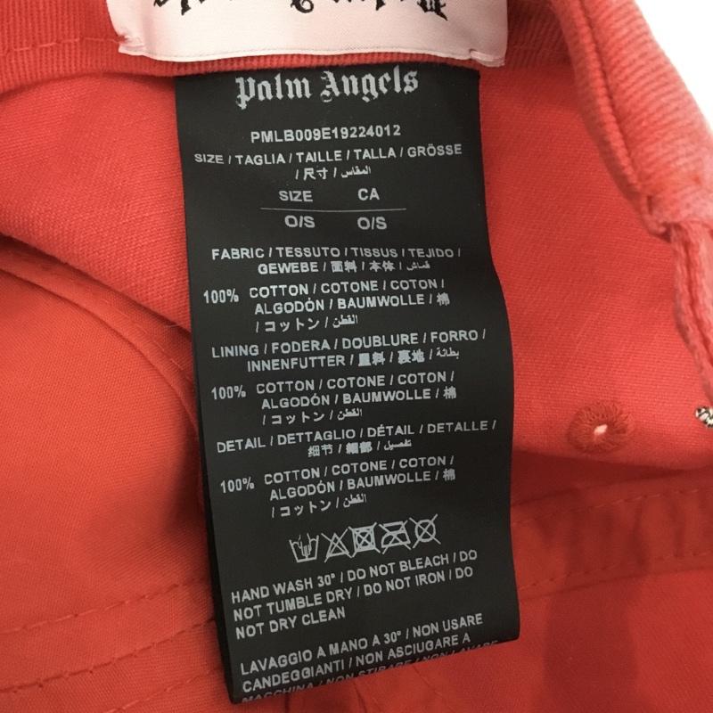 パーム・エンジェルス Palm Angels 帽子 キャップ PMLB009E19224012 ロゴ、文字 赤 / レッド / red メンズ USED 古着 中古 10160061