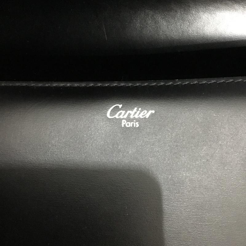 カルティエ Cartier ブリーフケース、書類かばん ブリーフケース、書類かばん トラディション マストライン ビジネスバッグ ロゴ、文字 黒 / ブラック / black メンズ USED 古着 中古 10160064
