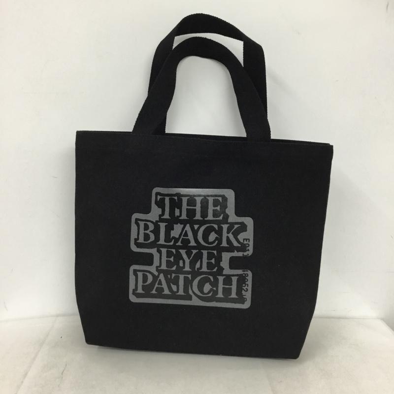 ブラックアイパッチ Black eye patch トートバッグ トートバッグ キャンバス地 ロゴ、文字 黒 / ブラック / black メンズ USED 古着 中古 10160066