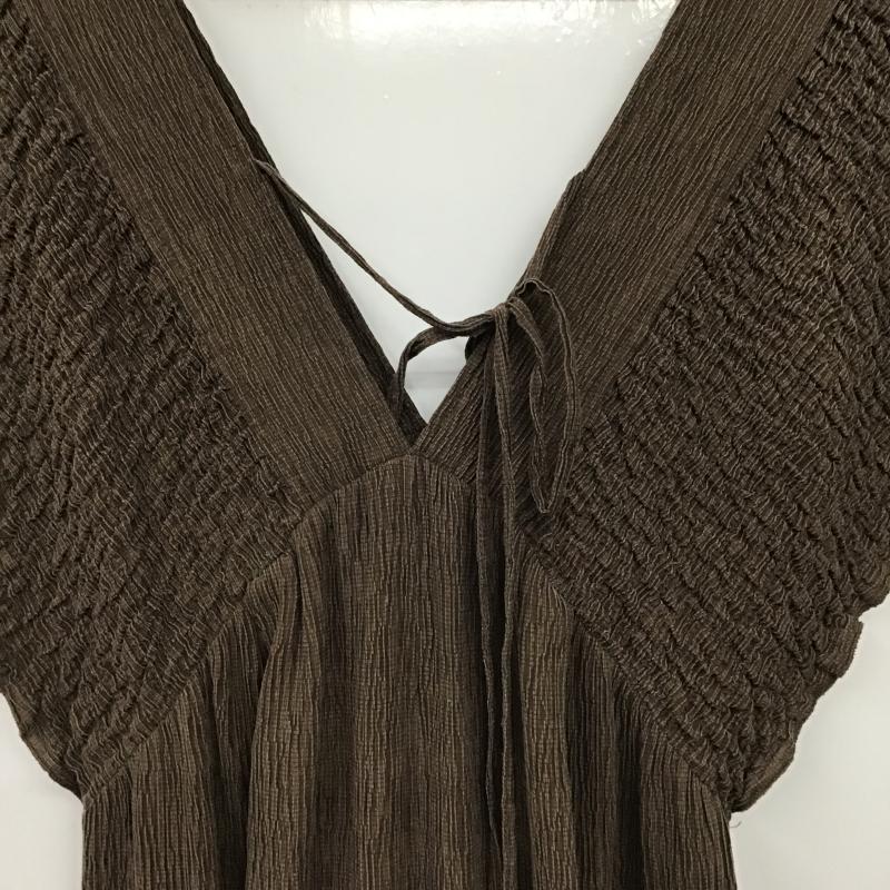 ローリーズファーム LOWRYS FARM サロペット・オーバーオール サロペット、オーバーオール S 無地 茶 / ブラウン / brown レディース USED 古着 中古 10160067