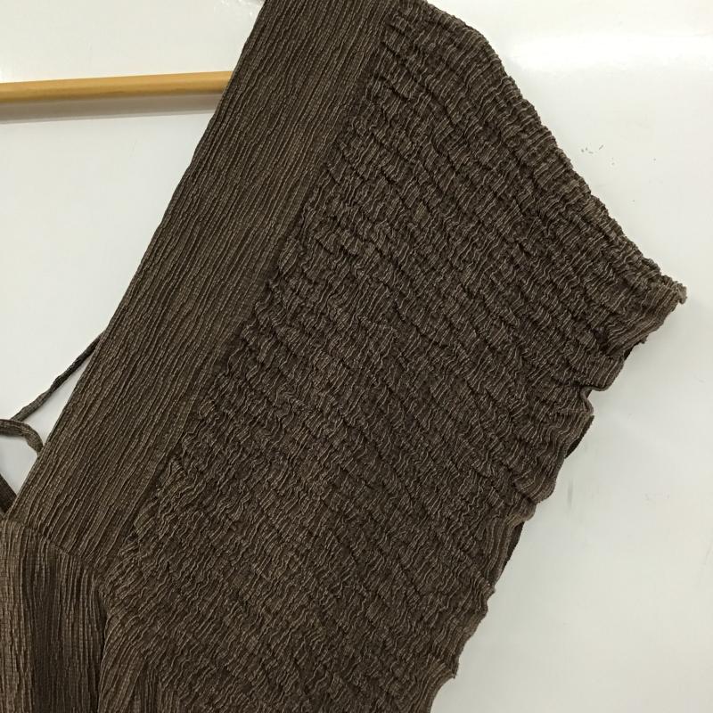 ローリーズファーム LOWRYS FARM サロペット・オーバーオール サロペット、オーバーオール S 無地 茶 / ブラウン / brown レディース USED 古着 中古 10160067