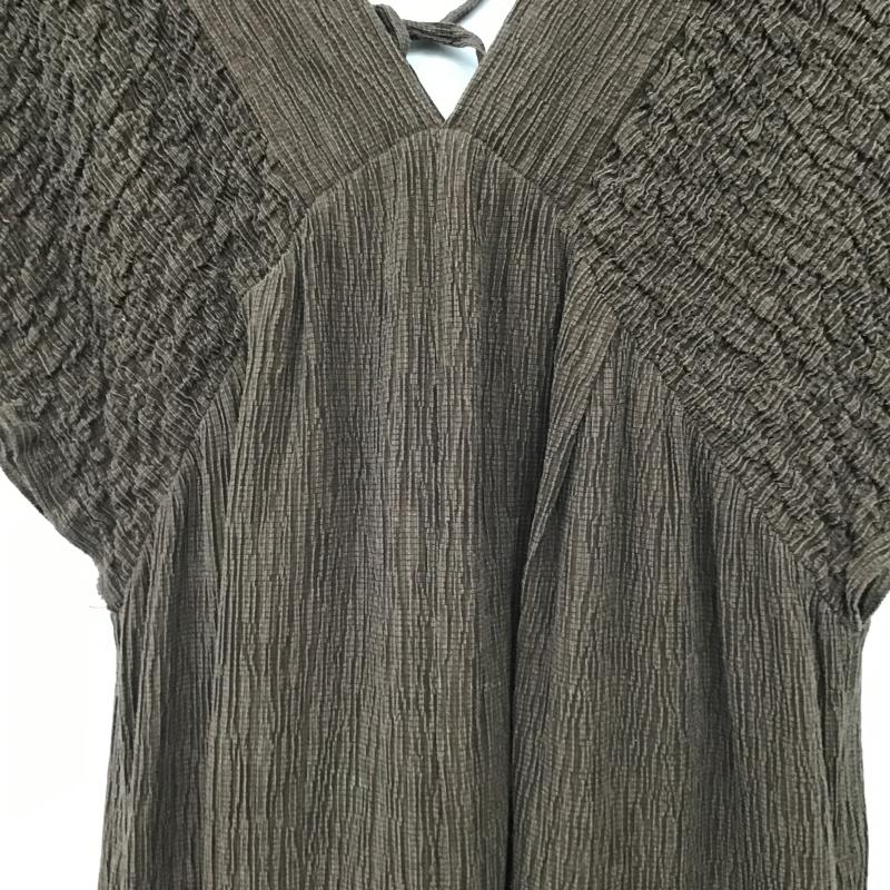 ローリーズファーム LOWRYS FARM サロペット・オーバーオール サロペット、オーバーオール S 無地 茶 / ブラウン / brown レディース USED 古着 中古 10160067