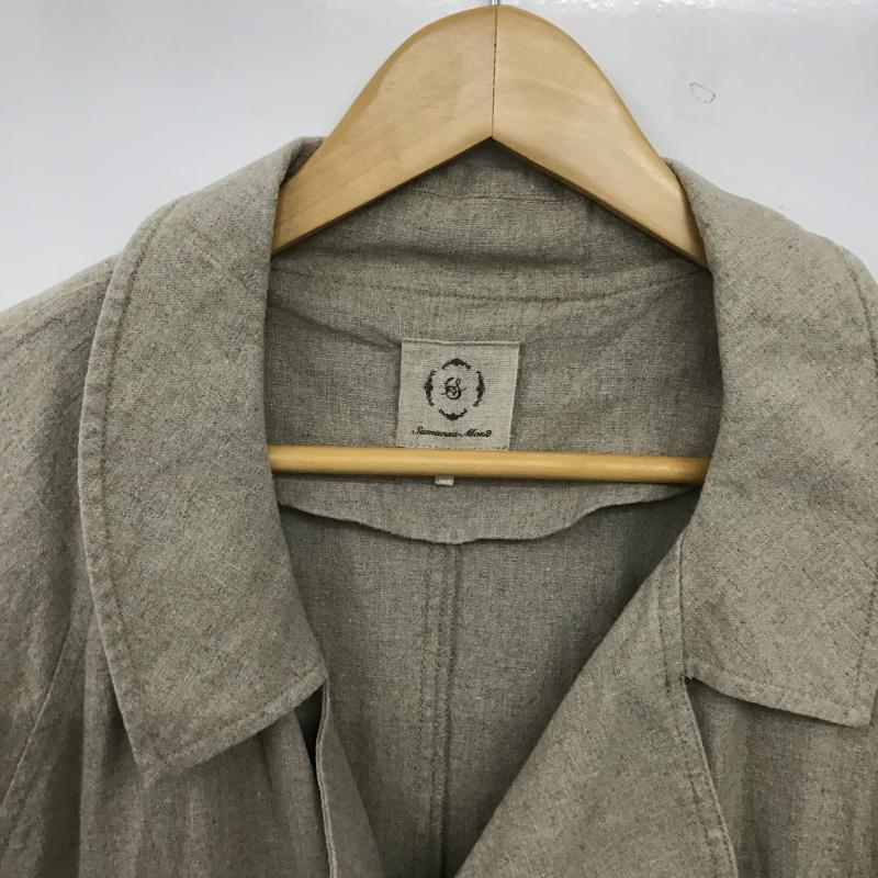 サマンサモスモス Samansa Mos2 コート コート一般 NSB-1302953 ビッグシルエットロングコート FREE 無地 ベージュ / ベージュ / beige レディース USED 古着 中古 10160068