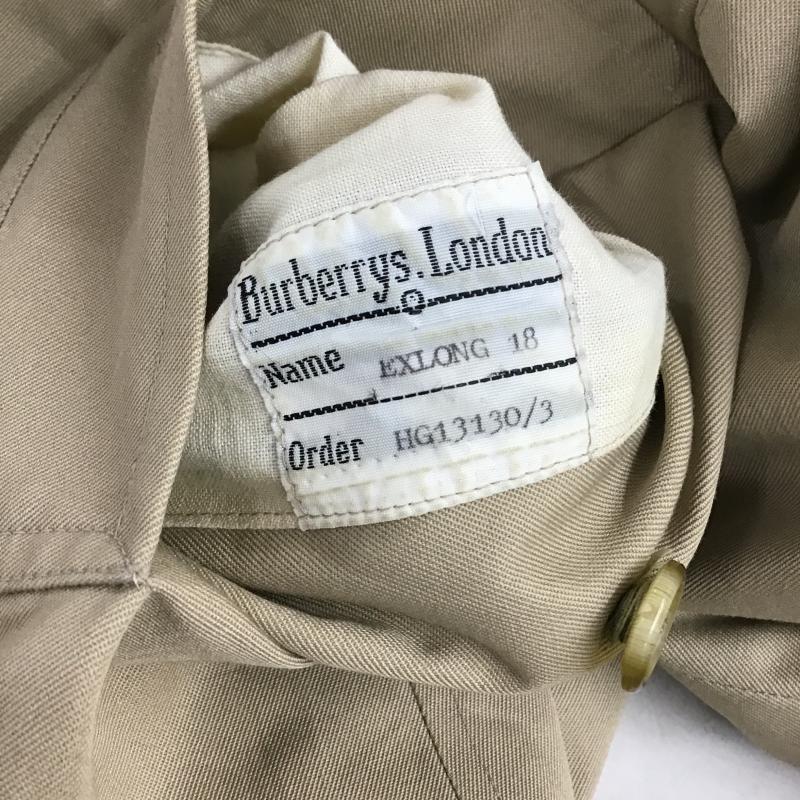 バーバリーズ BURBERRYS コート トレンチコート 無地 ベージュ / ベージュ / beige メンズ USED 古着 中古 10160069