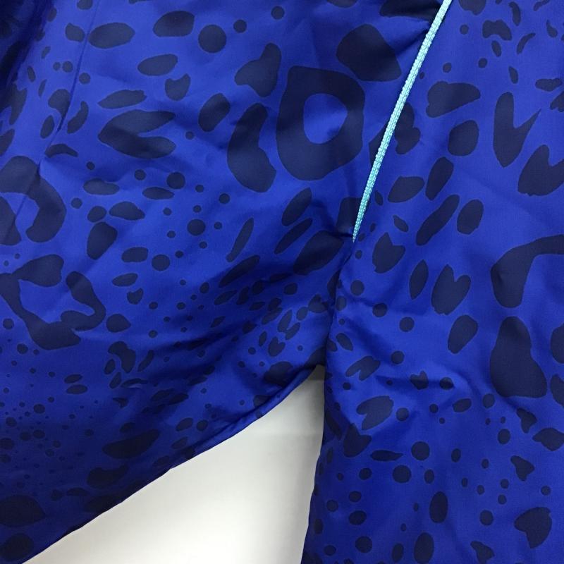 アディダス adidas ジャケット、上着 ジャンパー、ブルゾン S04735 ActiveTraining ウインドブレーカー レオパード柄 M ロゴ、文字 青 / ブルー / blue レディース USED 古着 中古 10160072