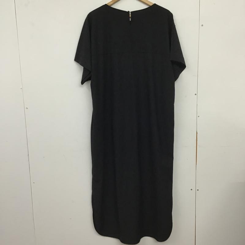 リエス Liesse ワンピース ロングスカート 無地 黒 / ブラック / black レディース USED 古着 中古 10160074
