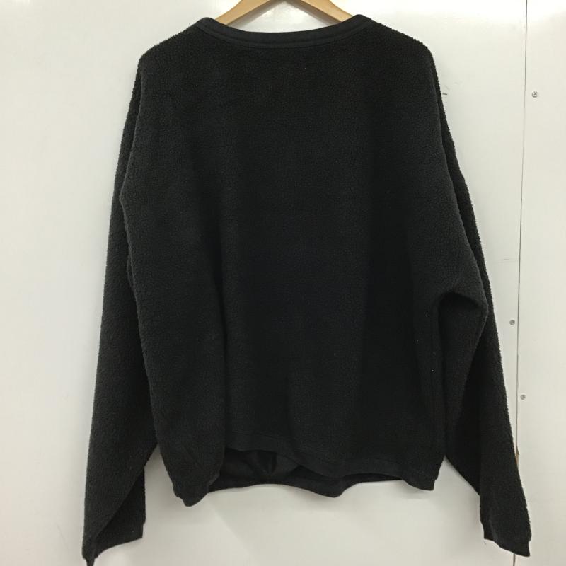 ナイキ NIKE トレーナー 長袖 FB8379-010 フリースプルオーバー XXL ロゴ、文字 黒 / ブラック / black メンズ USED 古着 中古 10160076