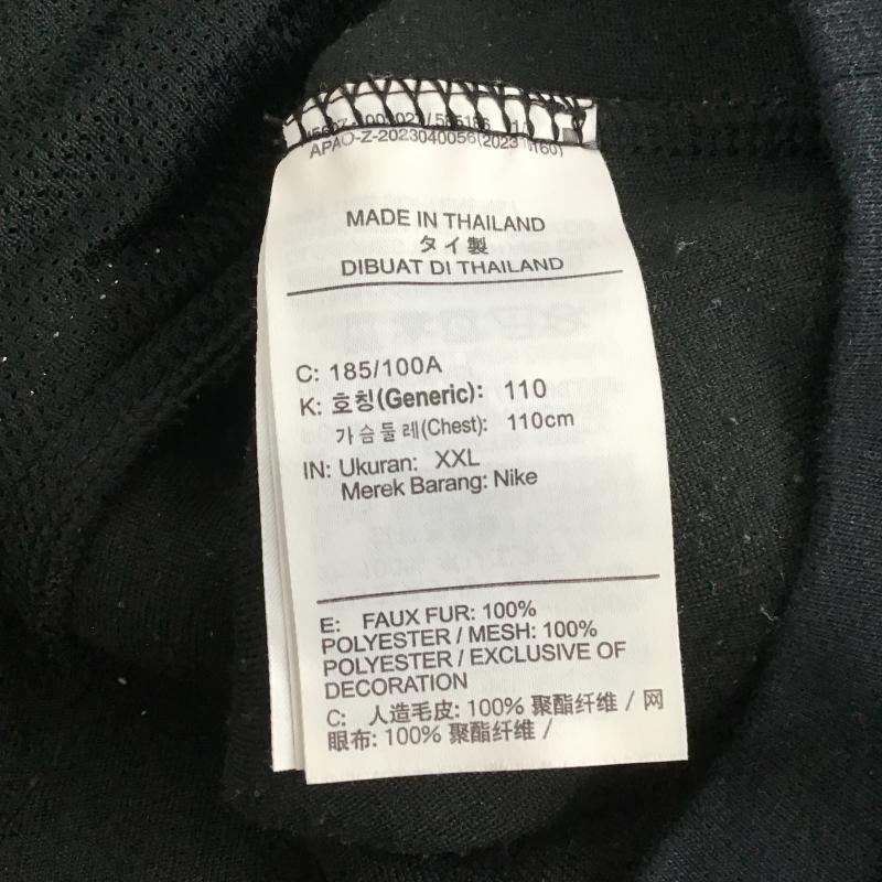 ナイキ NIKE トレーナー 長袖 FB8379-010 フリースプルオーバー XXL ロゴ、文字 黒 / ブラック / black メンズ USED 古着 中古 10160076