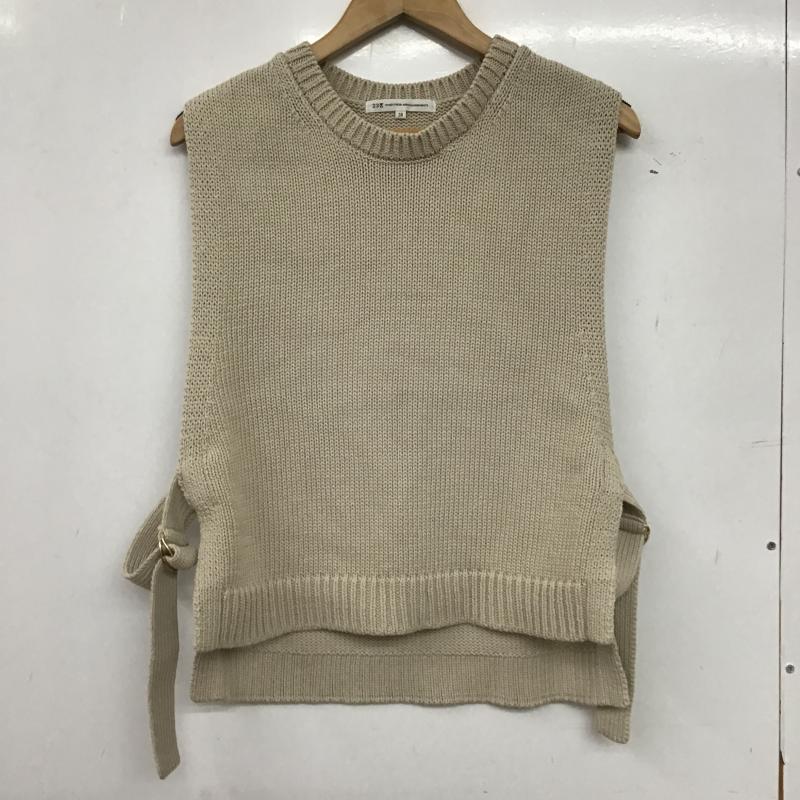 ニジュウサンク 23区 ベスト ベスト プルオーバー 38 無地 ベージュ / ベージュ / beige レディース USED 古着 中古 10160078
