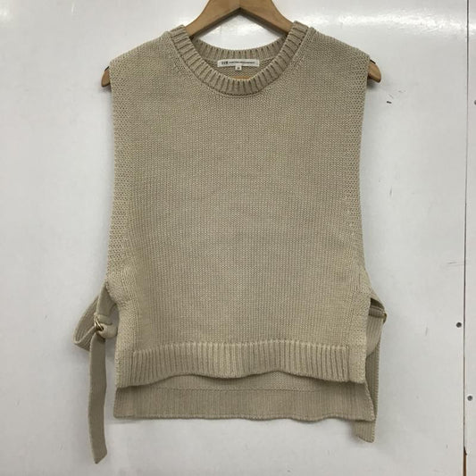 ニジュウサンク 23区 ベスト ベスト プルオーバー 38 無地 ベージュ / ベージュ / beige レディース USED 古着 中古 10160078