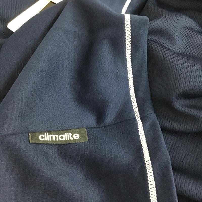 アディダス adidas Tシャツ 半袖 CF6106 トレーニングウェア UPF25 タグ付き M ロゴ、文字 紺 / ネイビー / navy レディース USED 古着 中古 10160081