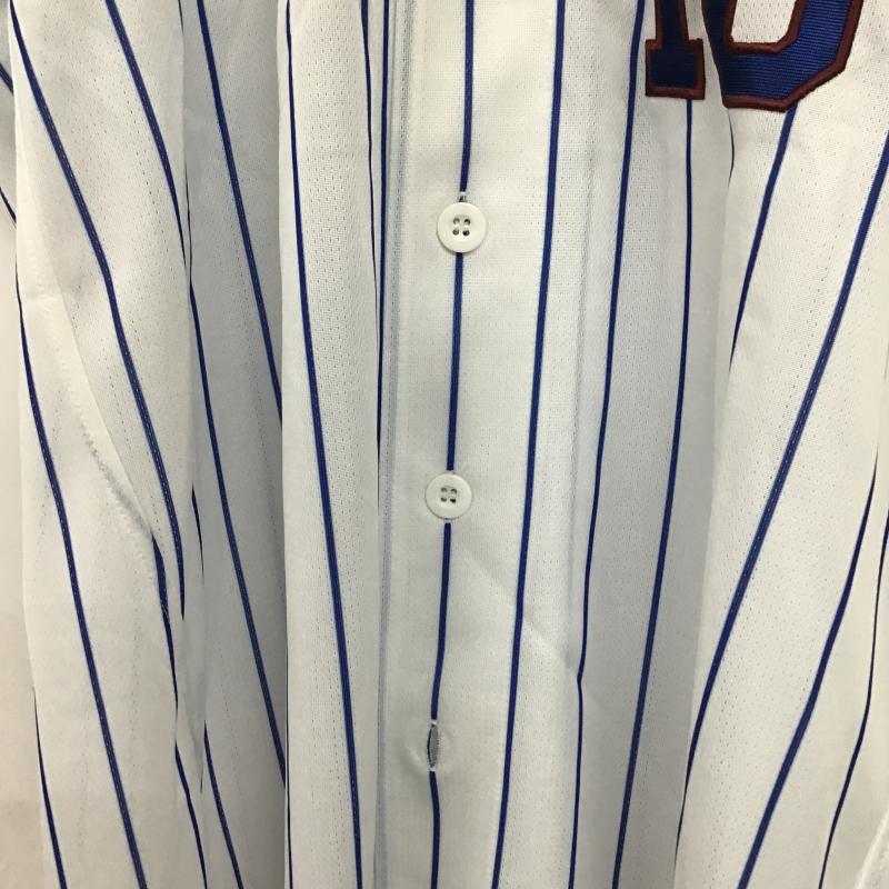 古着 USED トップス トップス 東北楽天ゴールデンイーグルス ユニフォーム 背番号18 田中将大 L ロゴ、文字 白 / ホワイト / white X 青 / ブルー / blue メンズ USED 古着 中古 10160082