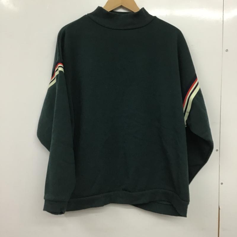 オリーブデオリーブ OLIVE des OLIVE トレーナー 長袖 22311021 モックネック 裏起毛 M 無地 緑 / グリーン / green レディース USED 古着 中古 10160083