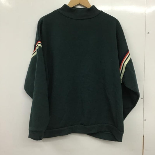 オリーブデオリーブ OLIVE des OLIVE トレーナー 長袖 22311021 モックネック 裏起毛 M 無地 緑 / グリーン / green レディース USED 古着 中古 10160083