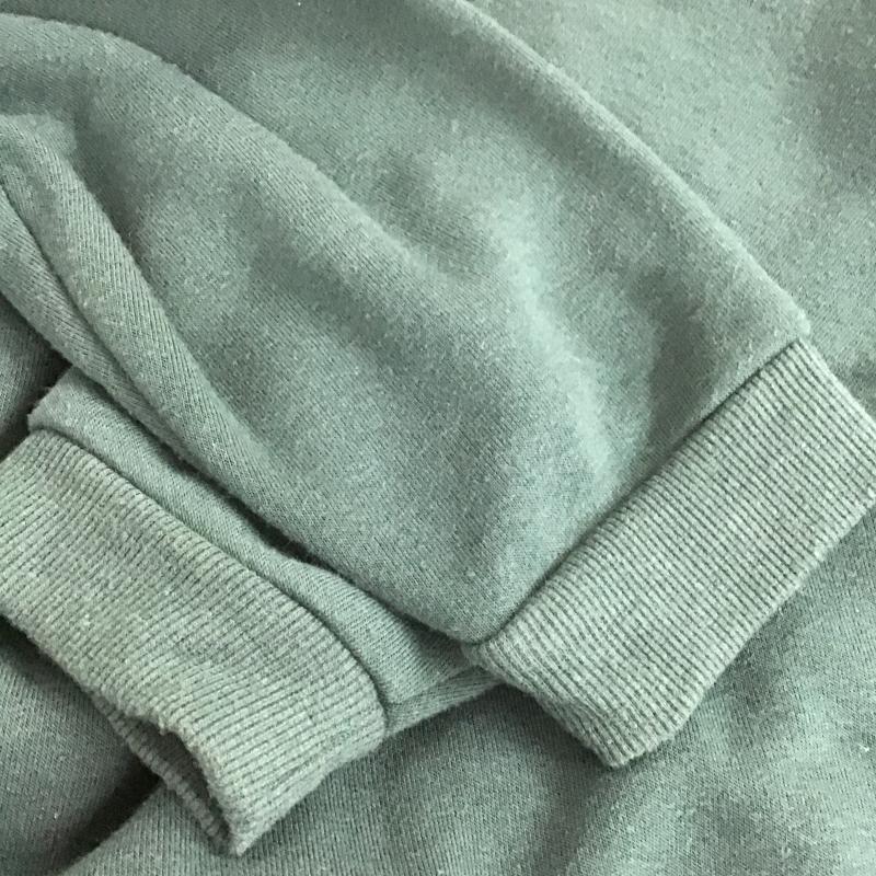 オリーブデオリーブ OLIVE des OLIVE トレーナー 長袖 22311021 モックネック 裏起毛 M 無地 緑 / グリーン / green レディース USED 古着 中古 10160083