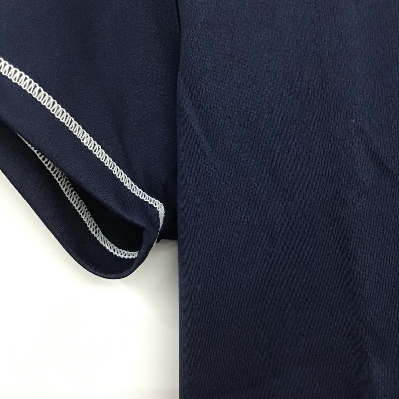 アディダス adidas Tシャツ 半袖 CF6106 トレーニングウェア UPF25 タグ付き L ロゴ、文字 紺 / ネイビー / navy レディース USED 古着 中古 10160084