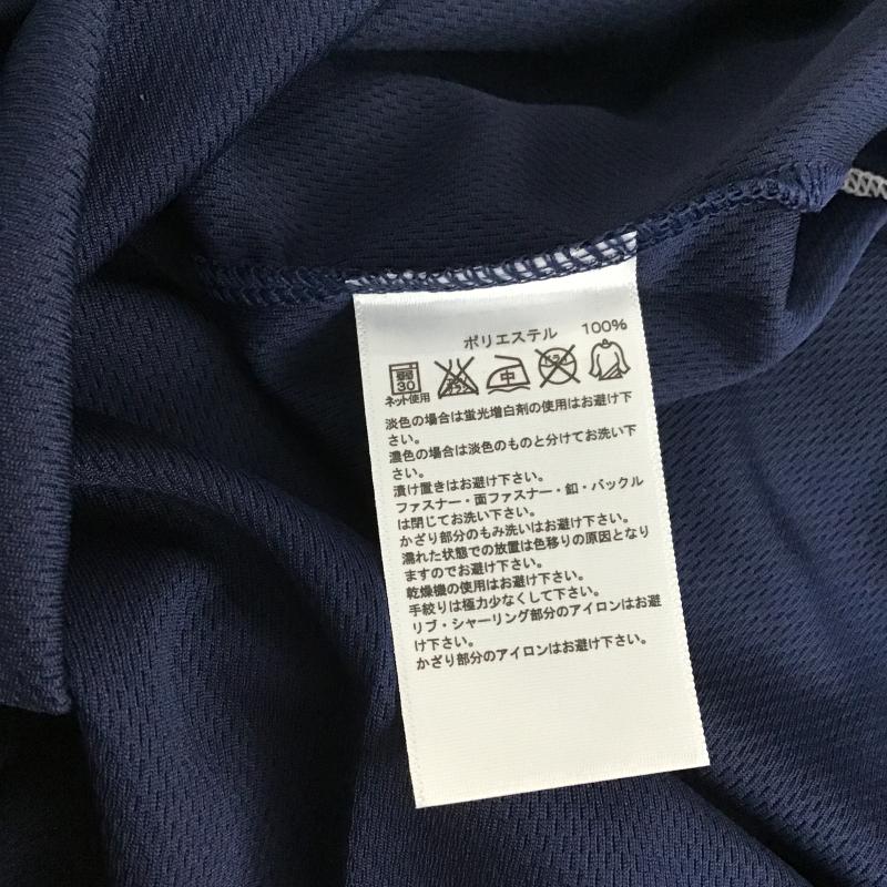 アディダス adidas Tシャツ 半袖 CF6106 トレーニングウェア UPF25 タグ付き L ロゴ、文字 紺 / ネイビー / navy レディース USED 古着 中古 10160084
