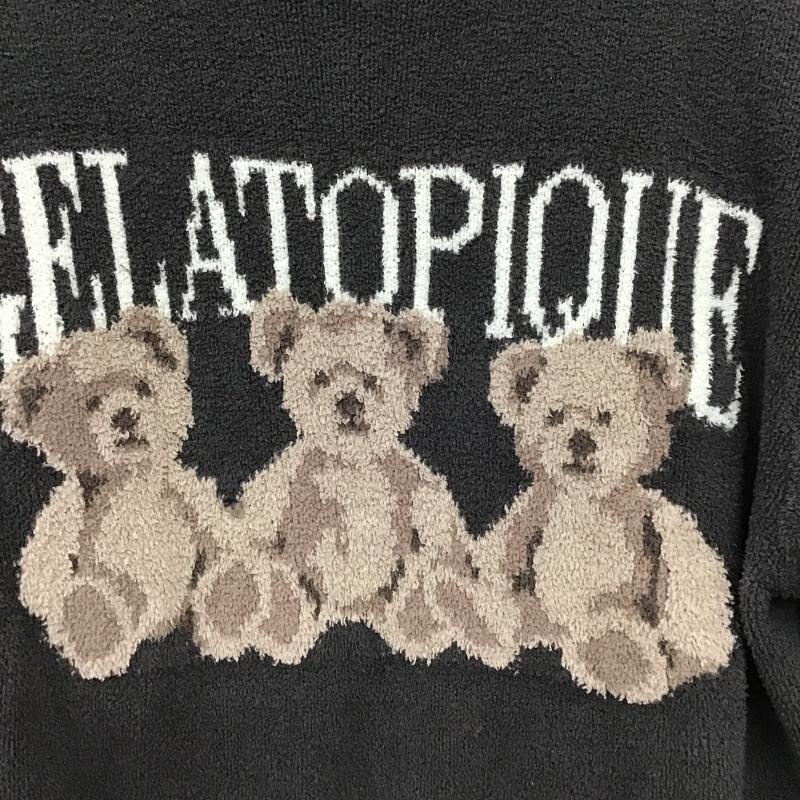 ジェラートピケ gelato pique トップス トップス PWNT224074 モチーフジャガードプルオーバー ルームウェア クマ ONE SIZE ロゴ、文字 マルチカラー / マルチカラー / multicolor レディース USED 古着 中古 10160087