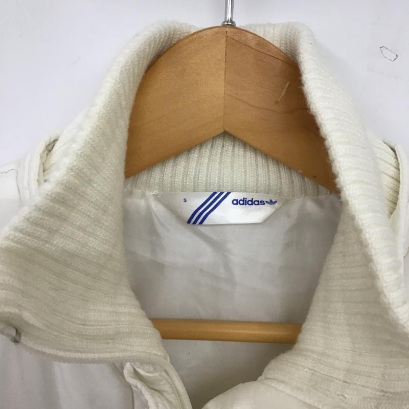 アディダス adidas ベスト ベスト 中綿ベスト S ロゴ、文字 白 / ホワイト / white レディース USED 古着 中古 10160091