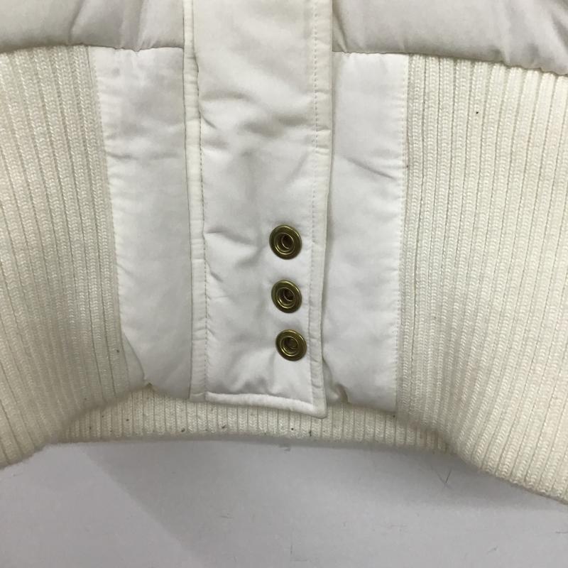 アディダス adidas ベスト ベスト 中綿ベスト S ロゴ、文字 白 / ホワイト / white レディース USED 古着 中古 10160091
