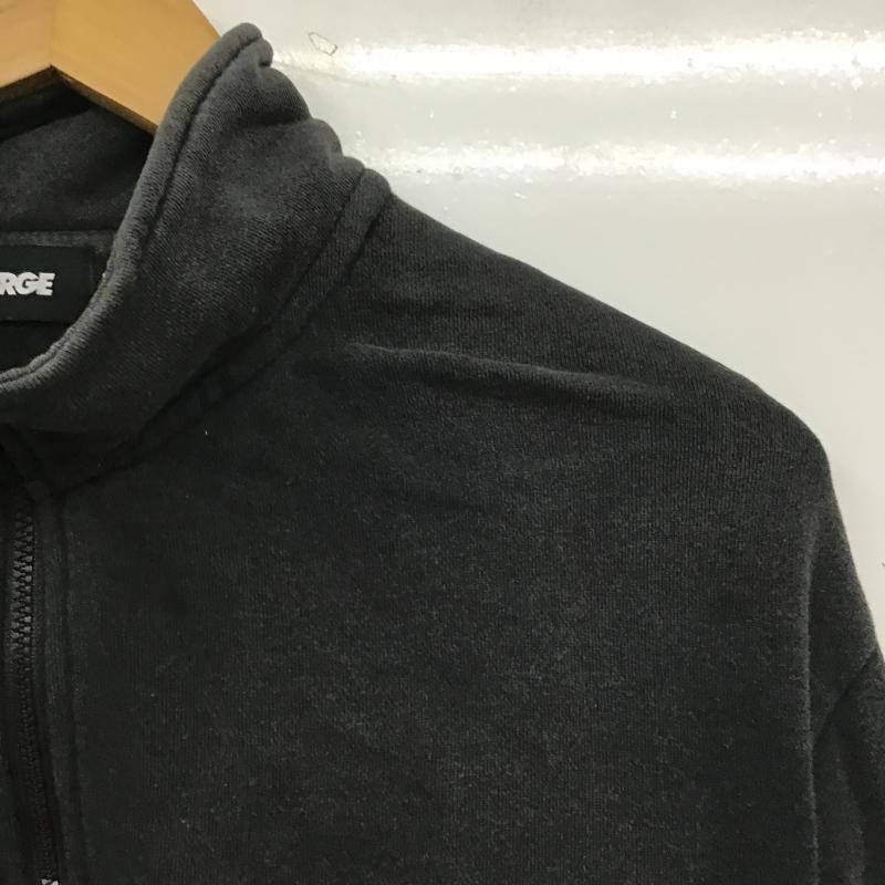 エクストララージ XLARGE トレーナー 長袖 01193215 ハーフジップ スウェット S ロゴ、文字 黒 / ブラック / black メンズ USED 古着 中古 10160094