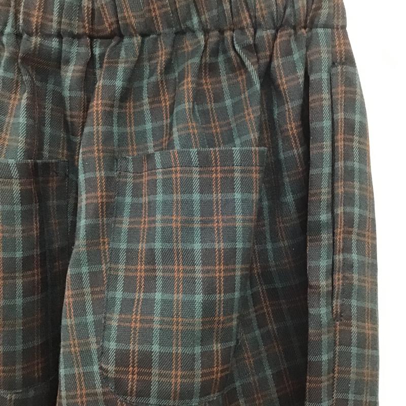 ネンネ nemne パンツ ワークパンツ、ペインターパンツ ワイドパンツ カジュアルパンツ ワークパンツ スウェットパンツ M チェック マルチカラー / マルチカラー / multicolor レディース USED 古着 中古 10160104