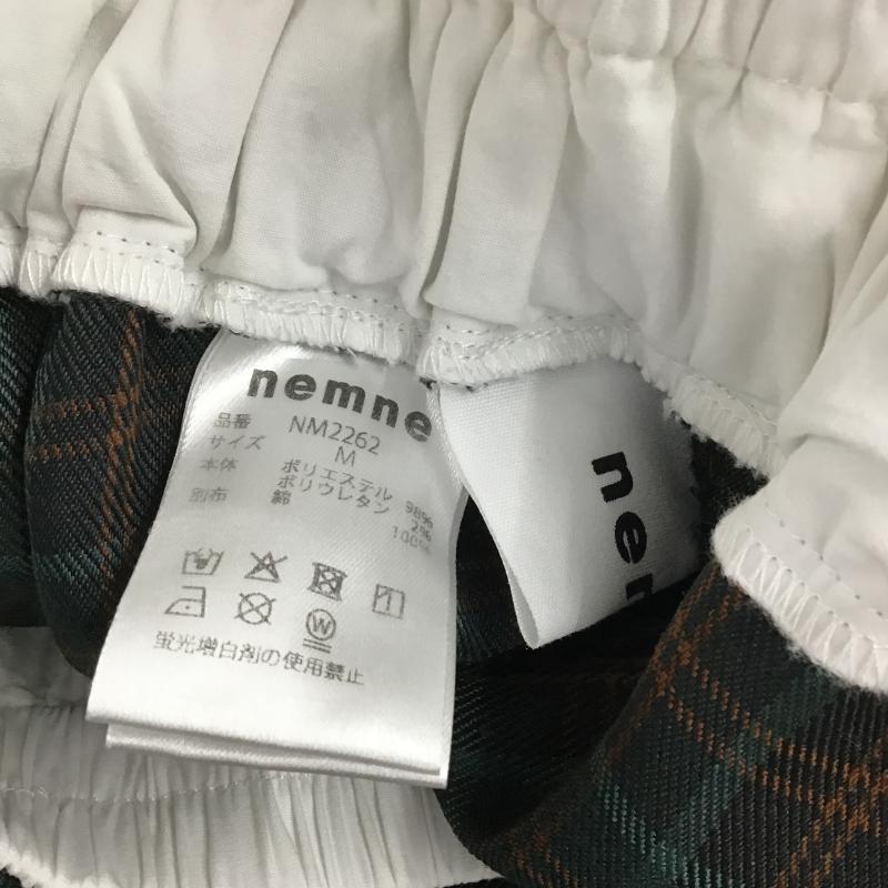 ネンネ nemne パンツ ワークパンツ、ペインターパンツ ワイドパンツ カジュアルパンツ ワークパンツ スウェットパンツ M チェック マルチカラー / マルチカラー / multicolor レディース USED 古着 中古 10160104