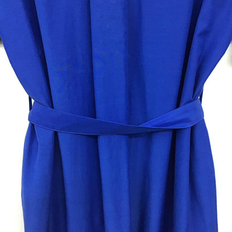 ビーピーキューシー BPQC ワンピース ロングスカート 1 無地 青 / ブルー / blue レディース USED 古着 中古 10160105