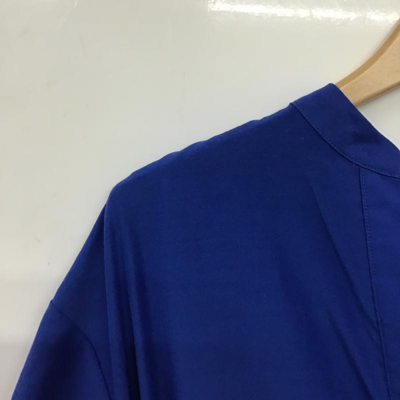 ビーピーキューシー BPQC ワンピース ロングスカート 1 無地 青 / ブルー / blue レディース USED 古着 中古 10160105