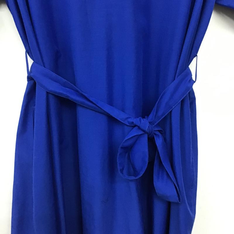 ビーピーキューシー BPQC ワンピース ロングスカート 1 無地 青 / ブルー / blue レディース USED 古着 中古 10160105