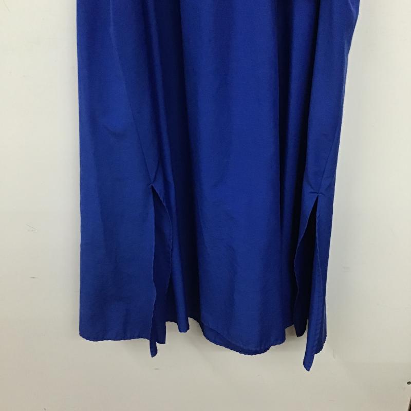 ビーピーキューシー BPQC ワンピース ロングスカート 1 無地 青 / ブルー / blue レディース USED 古着 中古 10160105