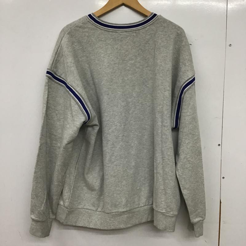 レイカズン Ray Cassin トレーナー 長袖 長袖トレーナー スウェット クルーネック プルオーバー FREE ロゴ、文字 灰 / グレー / gray レディース USED 古着 中古 10160120