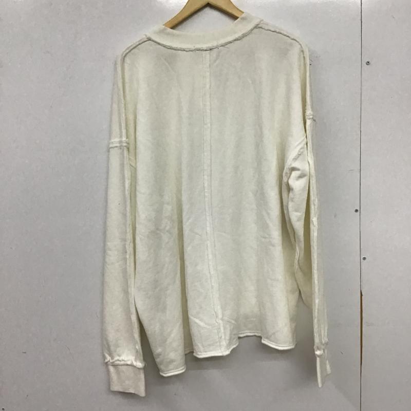レイカズン Ray Cassin トレーナー 長袖 長袖トレーナー スウェット クルーネック プルオーバー FREE 無地 白 / ホワイト / white レディース USED 古着 中古 10160121