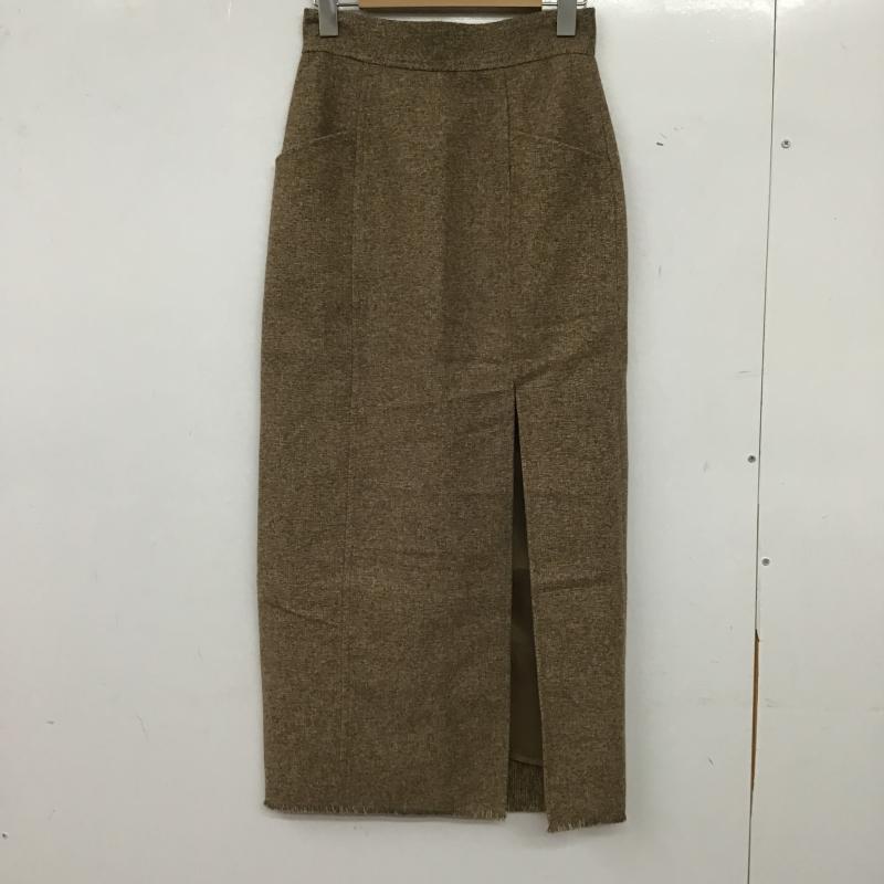 ムルーア MURUA スカート ロングスカート ロングスカート タイトスカート スリットスカート 1  マルチカラー / マルチカラー / multicolor レディース USED 古着 中古 10160122