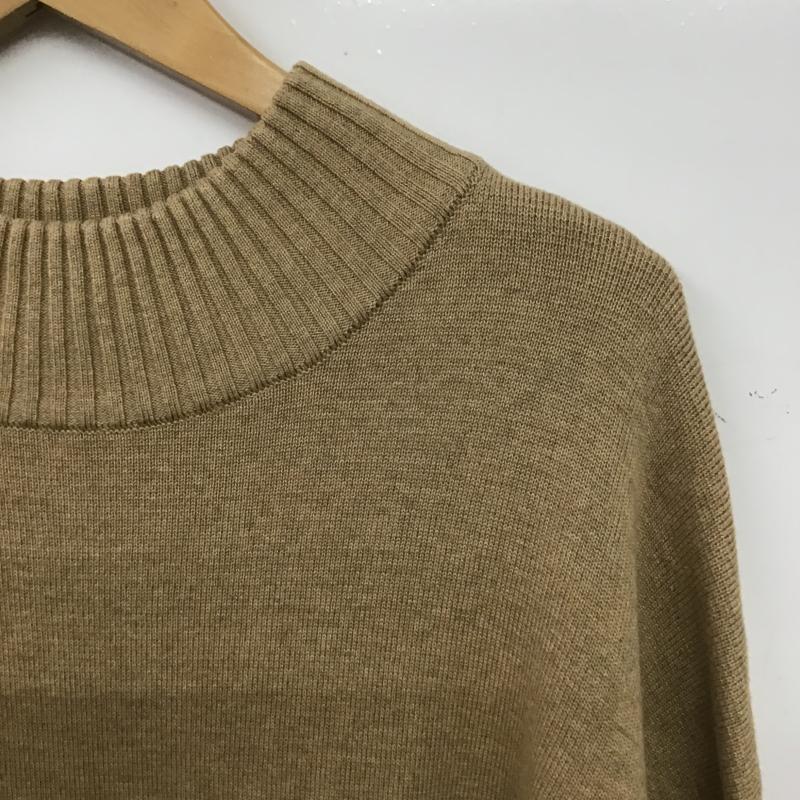 スライ SLY ニット、セーター 長袖 長袖ニットカットソー クルーネック セーター 無地 ベージュ / ベージュ / beige レディース USED 古着 中古 10160128
