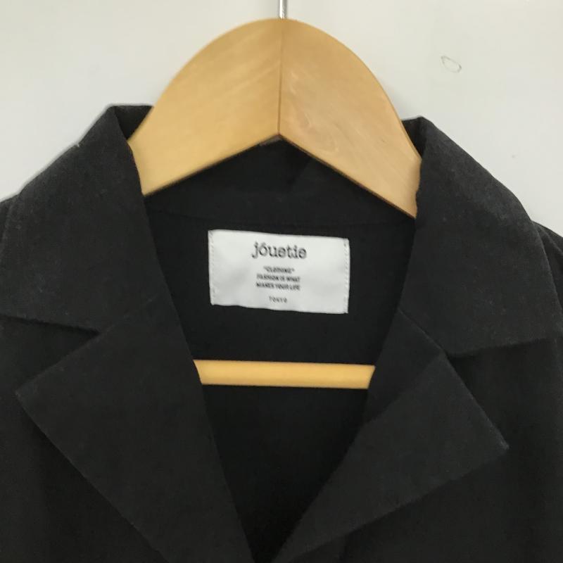 ジュエティ jouetie ワンピース ミニスカート 082320301201-01 ミニワンピース M ロゴ、文字 黒 / ブラック / black レディース USED 古着 中古 10160129