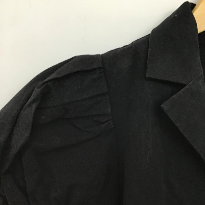 ジュエティ jouetie ワンピース ミニスカート 082320301201-01 ミニワンピース M ロゴ、文字 黒 / ブラック / black レディース USED 古着 中古 10160129